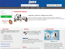 Tablet Screenshot of electrolsupply.com